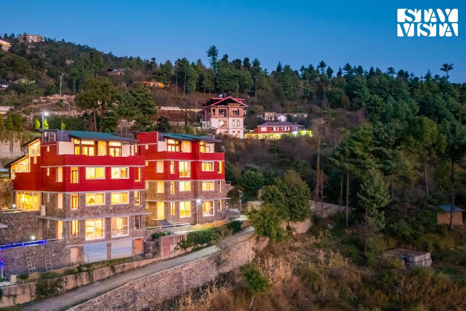 Stayvista At Nook - Elysium Estate 2 Bedroom Cottage With Hill View, Lawn 심라 외부 사진
