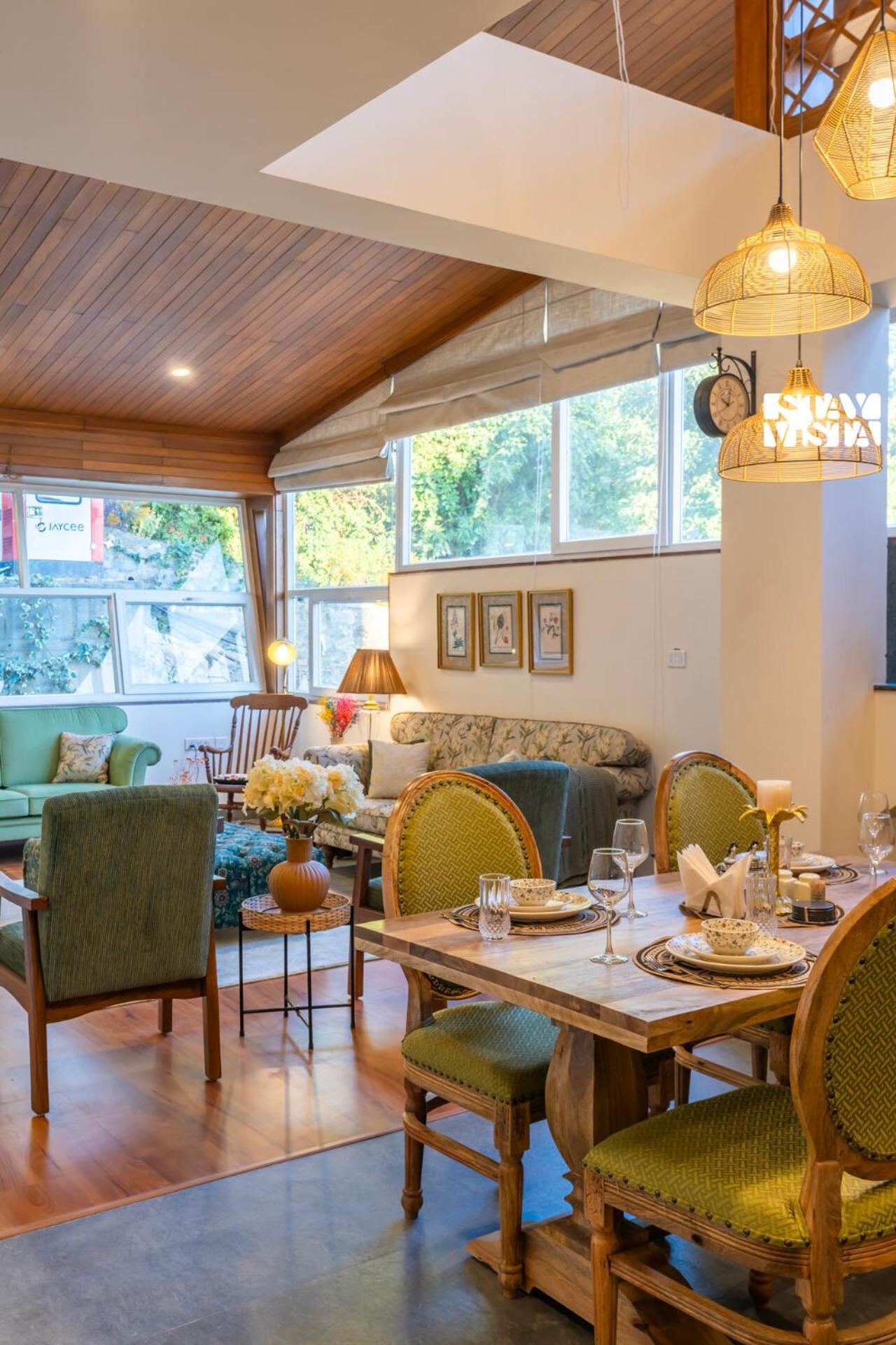 Stayvista At Nook - Elysium Estate 2 Bedroom Cottage With Hill View, Lawn 심라 외부 사진